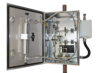 Шкаф пробоотборный на стойке