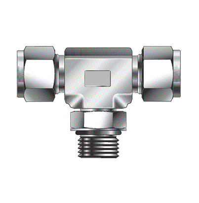 Купить Тройник позиционирумый с внешней резьбой снизу AMB